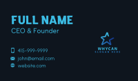 Professional Star Company Business Card Image Preview
