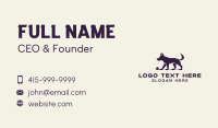 Pet Dog Walker Business Card Image Preview