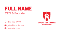 Wrench Shield Business Card Image Preview