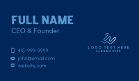 Generic Waves Letter E Business Card Image Preview