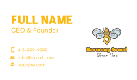 Hornet Location Pin Business Card Image Preview