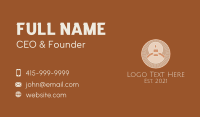 Scented Candle Badge Business Card Image Preview