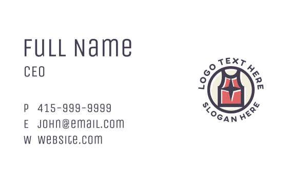 Tshirt Star Laundry Business Card Design Image Preview