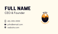 Howling Wolf Moon Business Card Image Preview