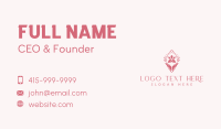 Organic Wellness Flower Business Card Image Preview