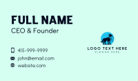Dog Trainer Leash Business Card Image Preview