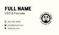 Axe Saw Carpentry Business Card Image Preview