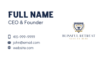 College Institute Education Business Card Design
