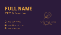 Elegant Gold Aviary  Business Card Image Preview
