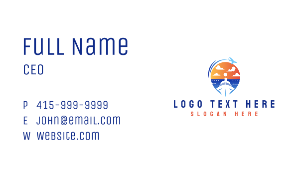 Cruise Plane Travel Business Card Design Image Preview