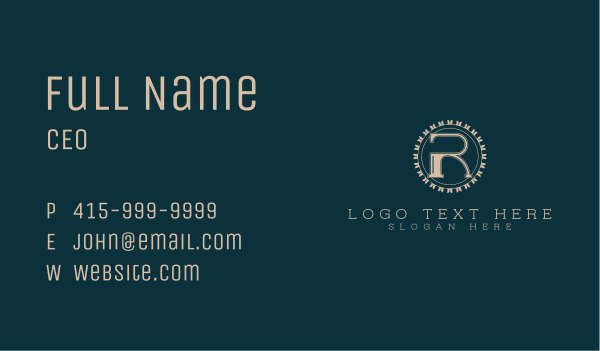 Premium Boutique Business Business Card Design Image Preview