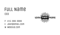 Black Circle Enterprise Business Card Image Preview