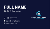 Cleaning Power Wash Business Card Design