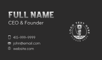 Laser Engraving Machinery Business Card Design