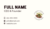 Organic Pasta Restaurant Business Card Image Preview