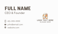 Cute Dog Baker Business Card Design