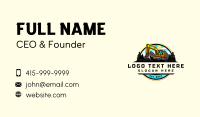 Excavator Mining Quarry Business Card Preview