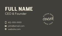 Urban Freestyle Wordmark Business Card Image Preview