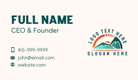 Mountain Nature Gauge Business Card Preview