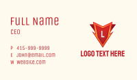 3D Arrow Wings Business Card Image Preview
