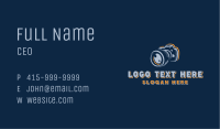 DSLR Camera Lens Business Card Image Preview