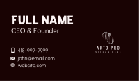 Grill Cooking Eatery Business Card Design