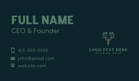 Female Tree Plant Business Card Preview