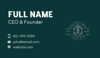 Justice Greek Pillar Column Business Card Image Preview