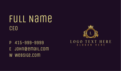 Luxury Boutique Fashion Business Card Image Preview