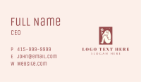 Floral Woman Spa Business Card Image Preview