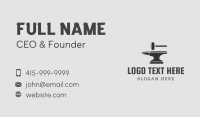 Craftsman Hammer Blacksmith Business Card Image Preview