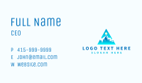 Glacier Mountain Peak Business Card Image Preview