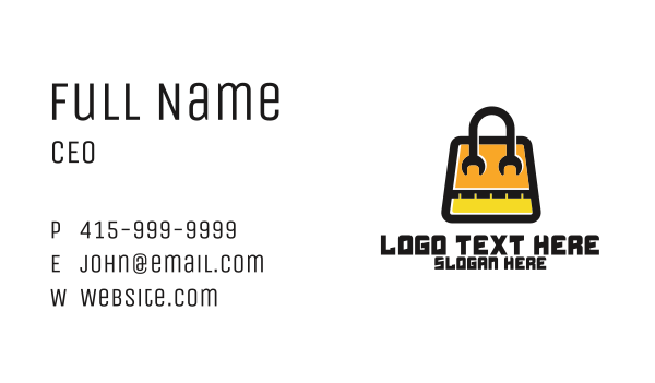 Tools Shop Business Card Design Image Preview