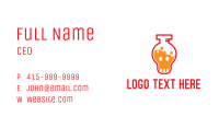 Poison Vial Outline Business Card Image Preview