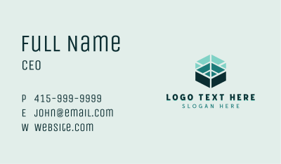 Artificial Intelligence Software Business Card Image Preview