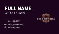 Luxury Vintage Boutique Business Card Image Preview