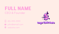 Pop Graffiti Art Number 3 Business Card Image Preview