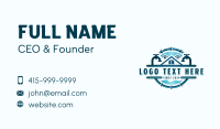 Plumbing Faucet Maintenance Business Card Design