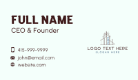 Architect Real Estate Property Business Card Design