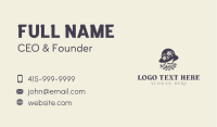 Boutique Flower Hat Business Card Image Preview