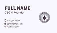 Landscaping Garden Shovel Business Card Image Preview