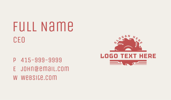 Saw Blade Carpentry Business Card Design Image Preview