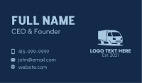 Haulage Transport Van Business Card Image Preview