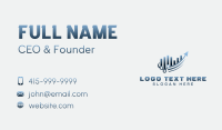 Financial Investment Trading Business Card Preview