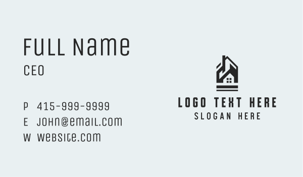 Home Residence Property Business Card Design Image Preview