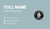 Skull Beer Pub Business Card Design