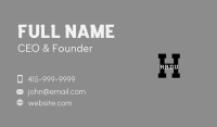 Generic Industrial Letter Business Card Image Preview