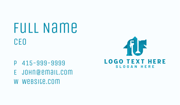 Plumbing Wrench Plunger Tool Business Card Design Image Preview