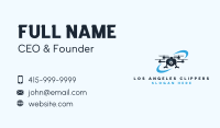 Drone Flying Camera Business Card Image Preview