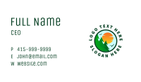 Pine Tree Forest Environment Business Card Image Preview